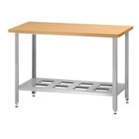 Стол кондитерский СПРн 1200x600 «Norma Inox» (полка-решетка, ножка угловая)