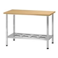 Стол кондитерский СПРн 1200x600 «Norma Ral» (полка-решетка, ножка профильная)