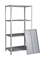 Стеллаж металлический ТС120 (1500х1200х400)/3 перф.