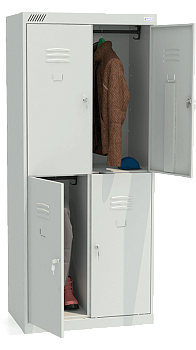 Шкаф для одежды ШРК 24-800 в собранном виде